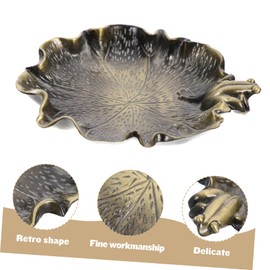 Operitacx Pack of 2 Calligraphy Ink Butterfly Metal Brush Bowl Calligraphy Ink Chinese Ink Bottle Tray Ink Container in Retro Style Cup Decorate Plant Stand Accessories