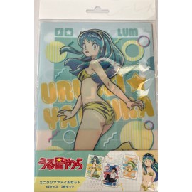 Inlock IG3962 Urusei Yatsura / Mini Clear File Set