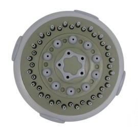 Designer Shower Head / Shower Head / Shower Head / Swivelling / with Anti-Limescale Nozzles / Made of ABS / High-Quality Chrome-Plated / 1/2 Inch Connection / Shower / Quality Product / Suitable for