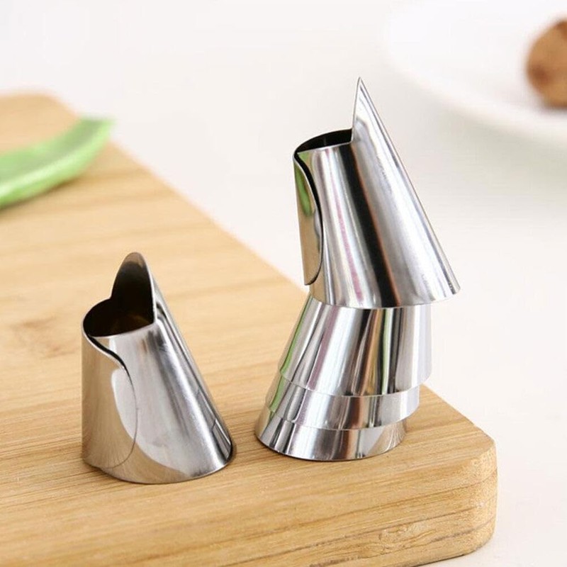 Healvian Nut Chopper 10pcs Finger Guards for Cutting Chopping Finger