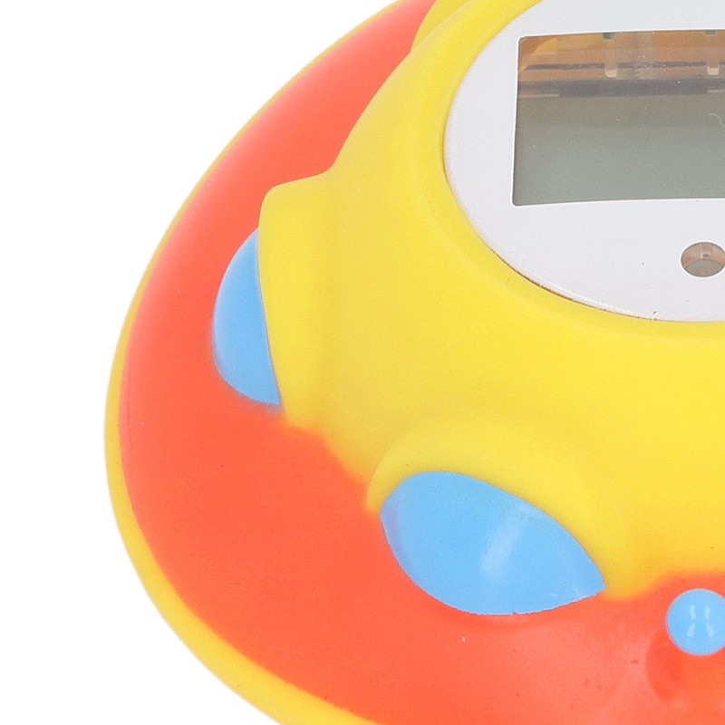 Baby Bath Thermometer Fun Cartoon Flying Disc Waterproof Safety 10℃‑50°C