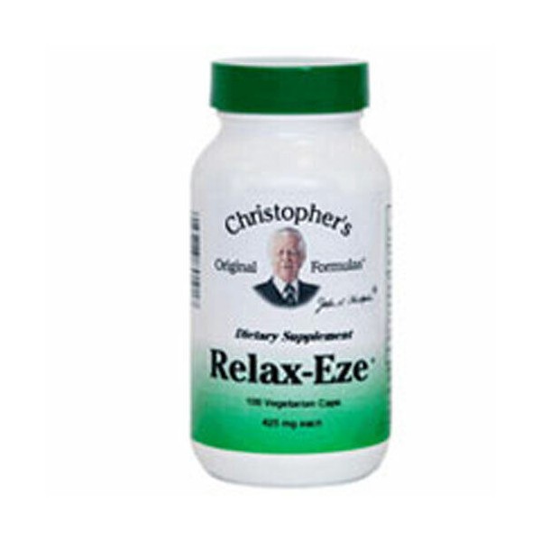 Relax-Eze 100 Vegicaps  by Dr. Christophers Formulas