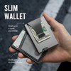 Slimwalt Slim Front Pocket Card Holder for Daily Commute &