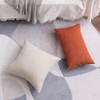Miulee Pack of 2 Linen-Look Home Decorative Cushion Covers with