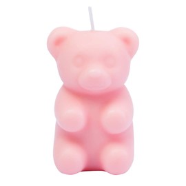 Mysterious Gummy Bear Scented Candle Secret Hidden Inside (Pink)