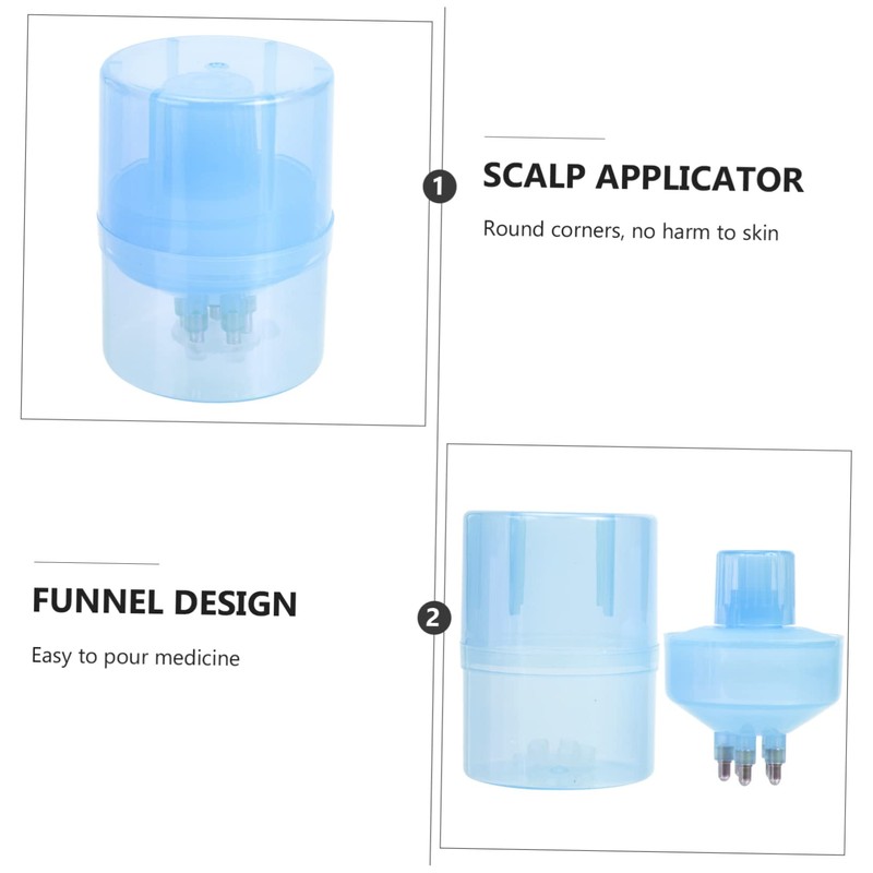 GLEAVI 2pcs Scalp Applicator Comb Hair Growth Root Applicator Hair
