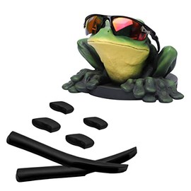 Acefrog Kits de goma de repuesto para gafas de sol Oakley Fast Jacket/Fast Jacket XL, Negro, Talla unica