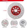 DT-DIATOOL Diamond Disc 105mm x M14 Vacuum Brazed Cutting Disc