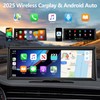 GNTM Wireless Carplay Screen for Car 2K Dash Cam, 8.1"