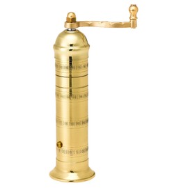 Pepper Mill Imports Atlas Pepper Mill, Brass, 8"