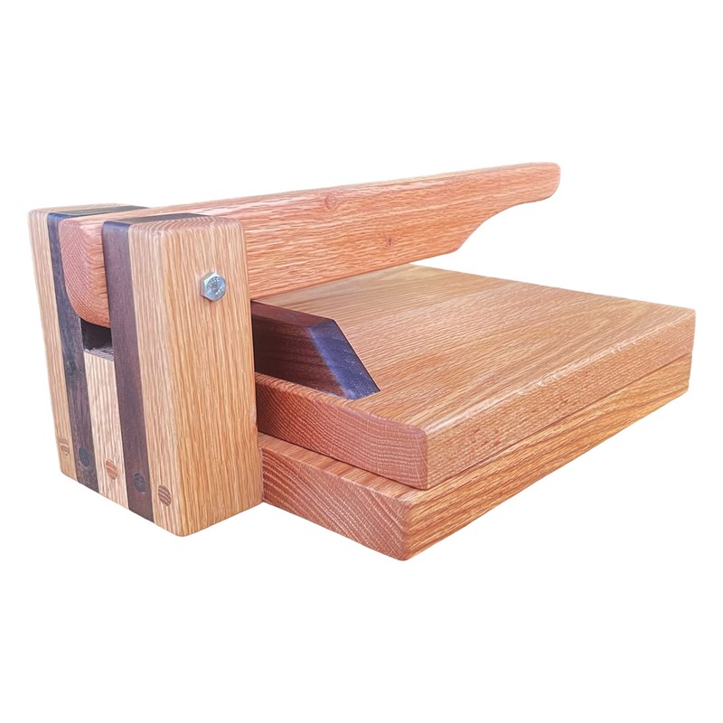 Central Coast Woodworks Hardwood Tortilla Press - Red Oak -