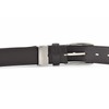 Prairie Ginza NB17910 Men's Cow Leather Business Belt, dark brown