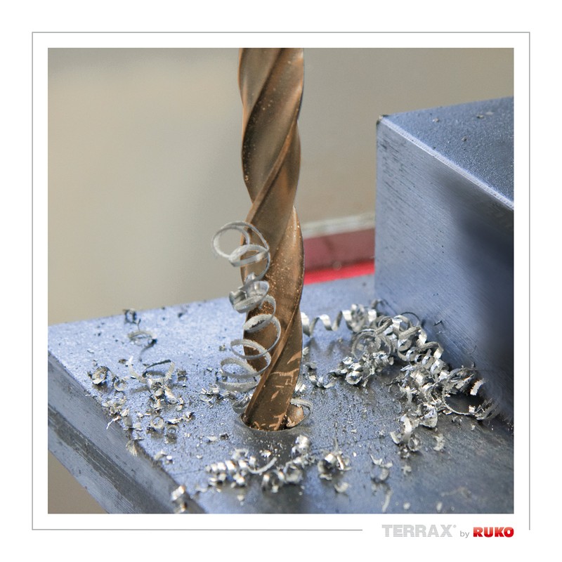 Terrax by Ruko A215214RO Twist Drill Bit Set DIN 338