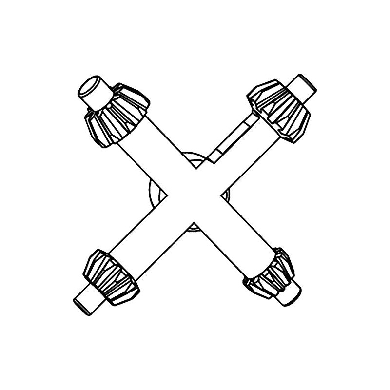 Lisle 12050 Small Master Chuck Key