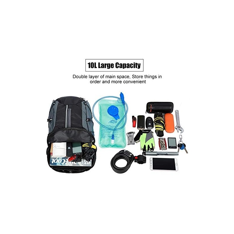 belupai Waterproof Bicycle Bag, Cycling, Mountaineering Backpack, Breathable, 10L, Ultralight,