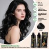 2pzs Hair Dye Shampoo Tinte Para Cubre Canas Mujer Y