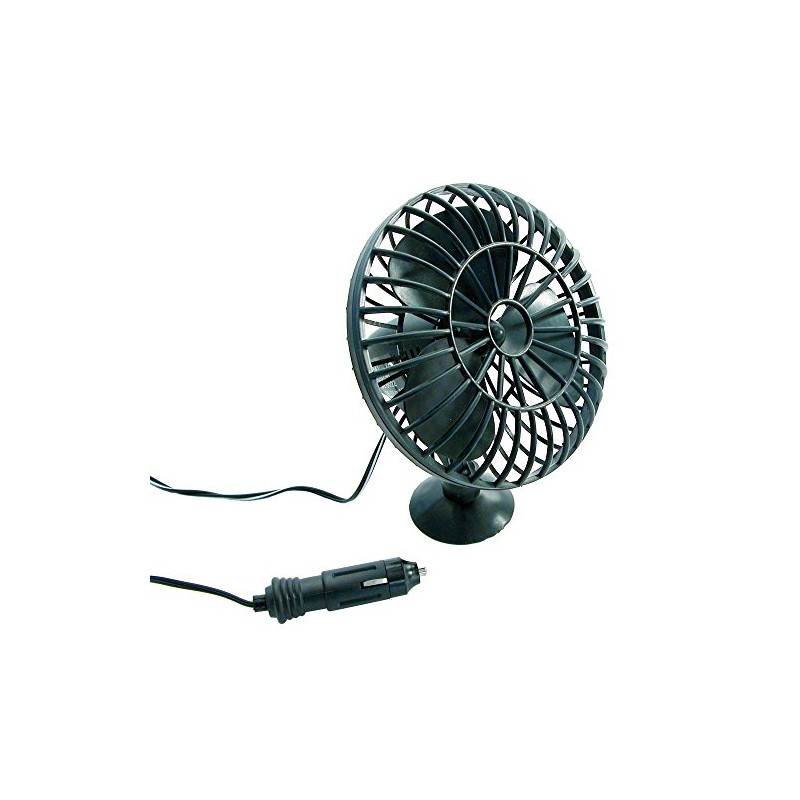 Carpoint 0510019 Fan with Suction Cup Attachment 12 V
