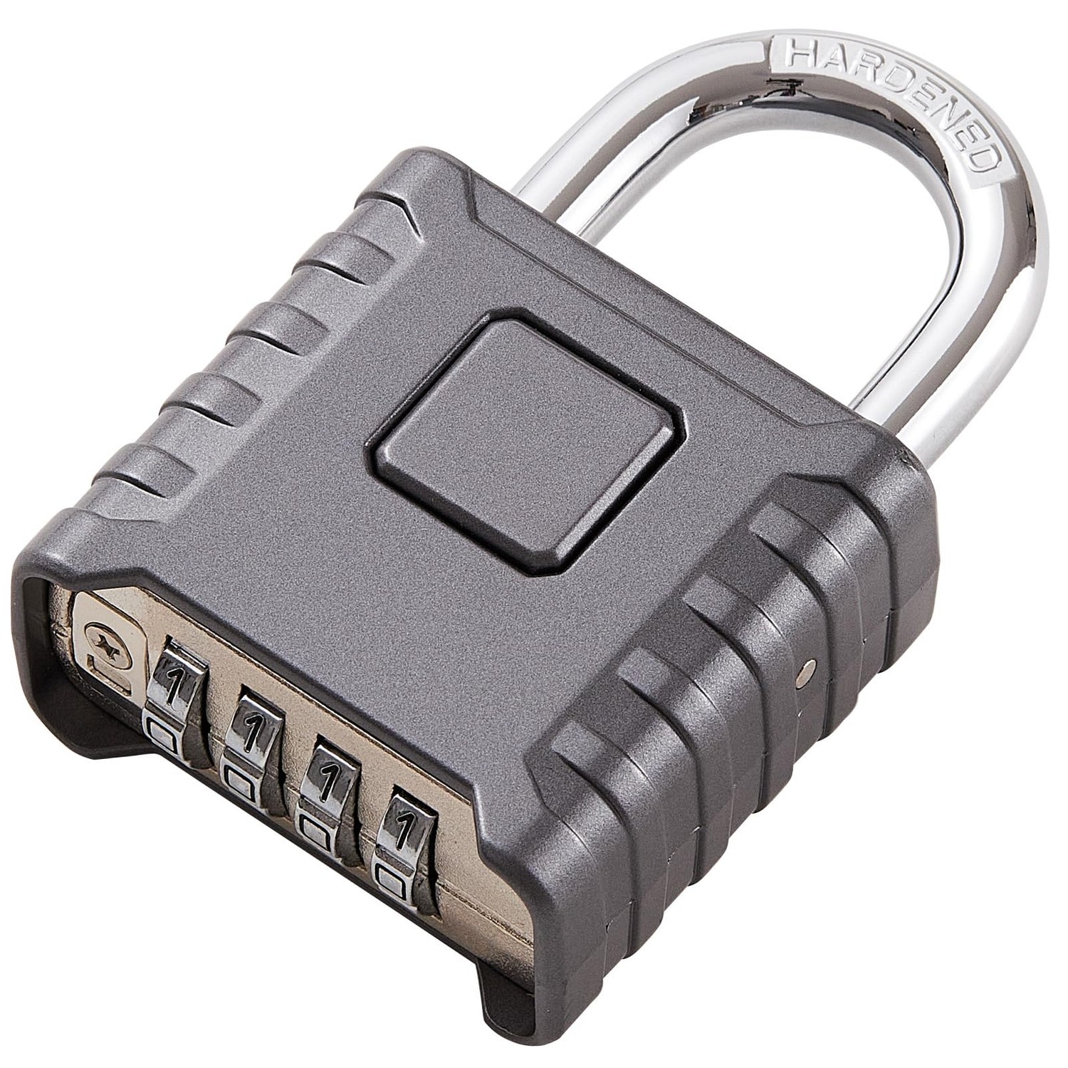 disecu® Heavy Duty 4 Digit Combination Lock, One Touch Unlocking, Anti ...