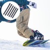 SUPERFINDINGS 6 Sets 3 Sizes Snowboard Binding Straps Replacement 206/227/264mm