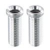 2 Pieces Sink Basket Screw, 35mm Strainer Waste Threaded Screw,