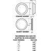 Truck-Lite (40700) Mounting Grommet