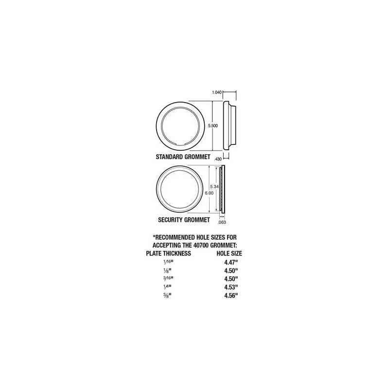Truck-Lite (40700) Mounting Grommet