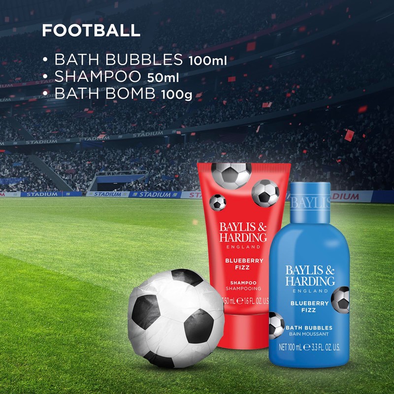 Baylis & Harding Football Stars Wash Bag Gift Set -