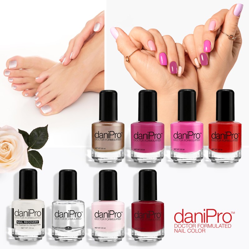 daniPro Doctor-Formulated Nail Recovery, 0.5 oz - Nail Strengthener Base