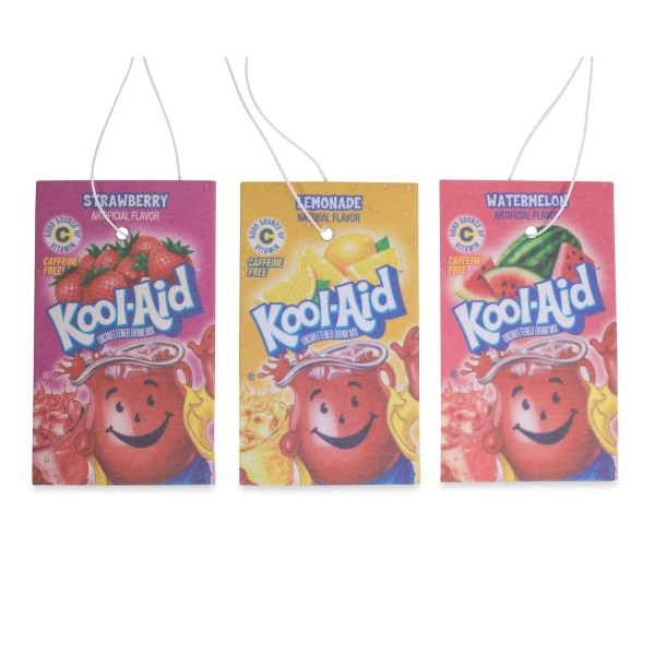 Toynk Kool-Aid Packet Air Freshener Set Of 3 | Strawberry,