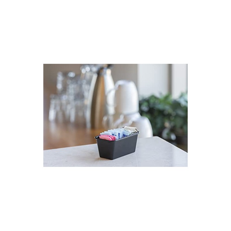 Service Ideas SPH5BL Sugar Packet Holder, 5", Black