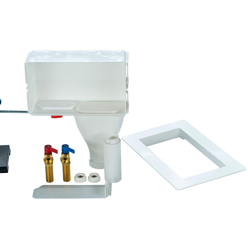Water-Tite 87349 Right-Hand Drain Wide-Mouth Washing Machine Outlet Box -