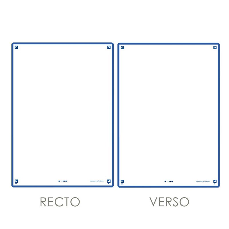 Oxford Revision 2.0 Index Cards A5 (14.8 x 21 cm)
