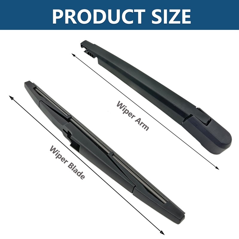 Rear Windshield Wipers Set for Hyundai Tucson 2022-2025 (Not Suitable