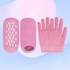 Thick gel removes calluses and cracked heels Gel overshoe gloves 2ea