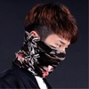 Multi-styling thermal fabric neck warmer motorcycle scarf portable / 멀티스타일링 방한원단 넥워머 오토바이스카프 휴대용