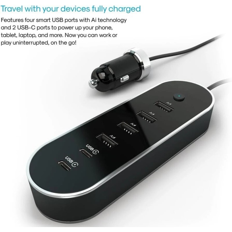 Atomi 40W 12V USB Charger - 2 Pack