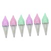 Ipetboom 6pcs Empty Lip Gloss Tubes Creamy Lip Balm Containers