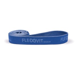 FLEXVIT Revolve Advanced Fitness Band (Blue) - Fitness Bands for Effective Full Body Workout, HIT, Coordination, Stabilisation and Bounce, 4 Strengths, Beginners and Professionals, Washable