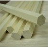1.5" Hexagon Dowel Rod - Qty. 6 (six) Poplar Rods