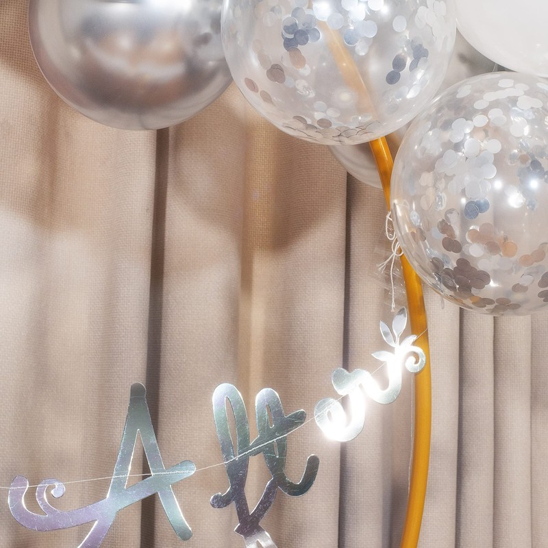 Wedding Decoration - Happily Ever After Stitched Garland - 1.5