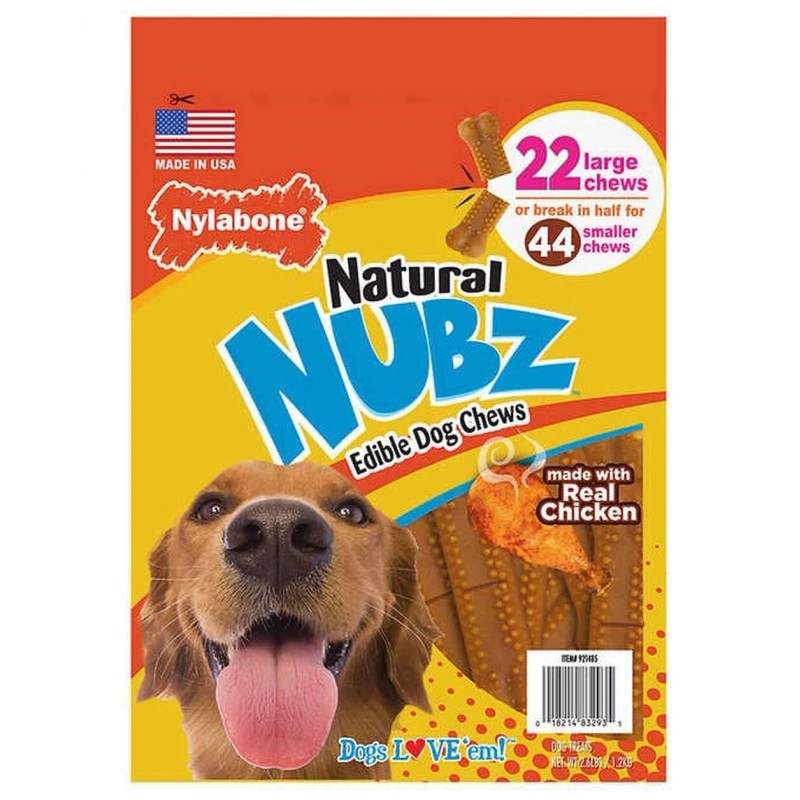 EMS NUBZ Dog Chews, 22-Count, 2-Pack