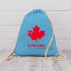 Vintage Gym Bag with Writing “Canada, Not Just Colder, Cooler”