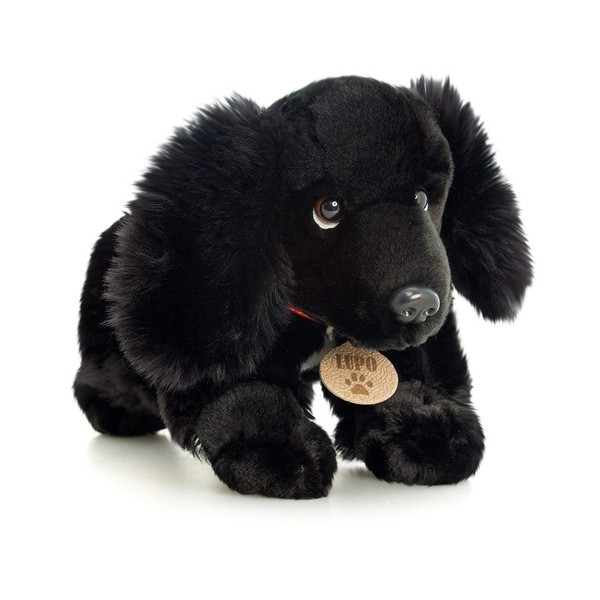 Toyland® LUPO The Black Cocker Spaniel Dog Soft Plush Toys