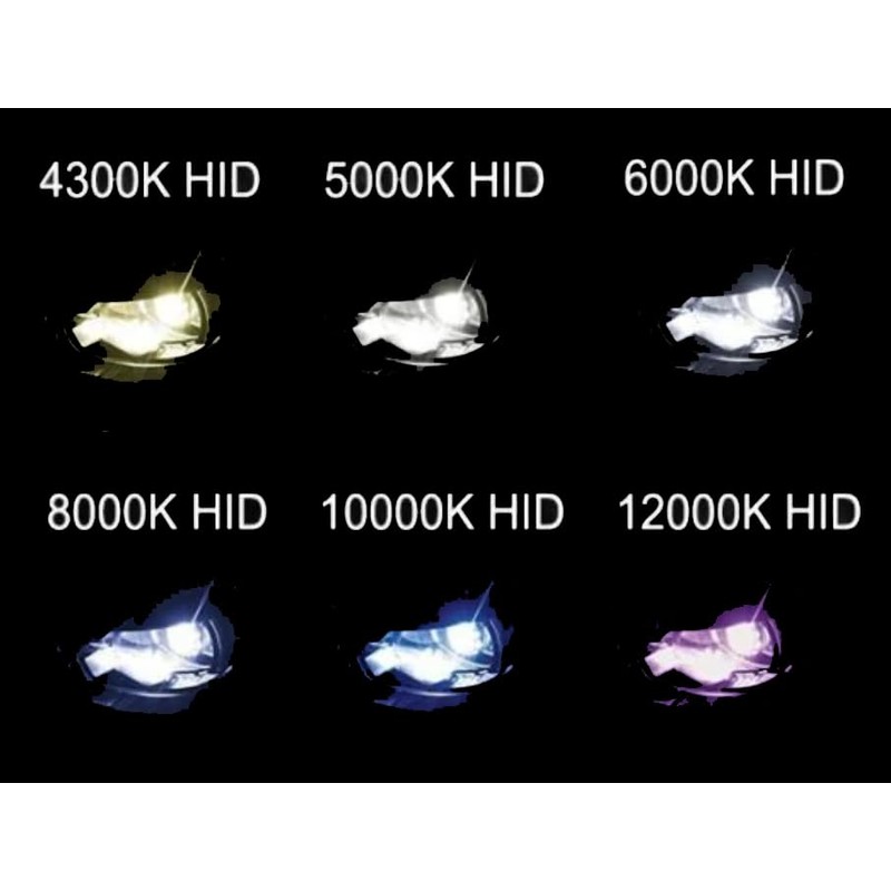 55W H7 6000K HID Xenon Replacement Bulb Bulbs for Headlight