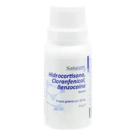 Hidrocortisona Cloranfenicol Benzocaína Ótico 10 Ml Pisa