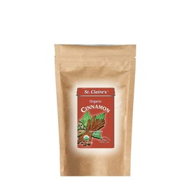 St. Claire's Organic Herbal Pastilles, (Cinnamon, 8 Ounce Refill Bag, over 240 pieces) | Gluten-Free, Vegan, GMO-Free, Plant-based, Allergen-Free | Made in our Allergen-Free facility