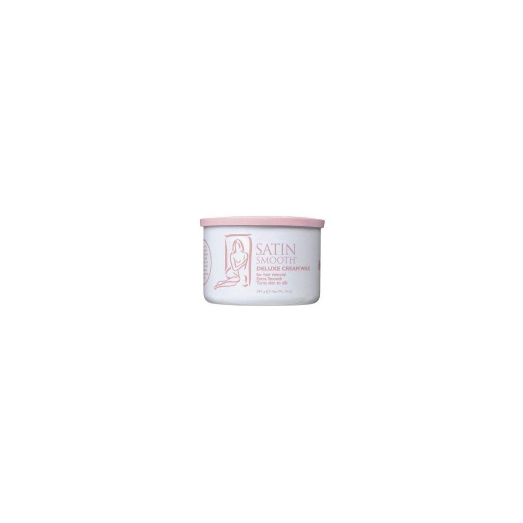 Satin Smooth Deluxe Cream Wax, 12 Pack, Pink