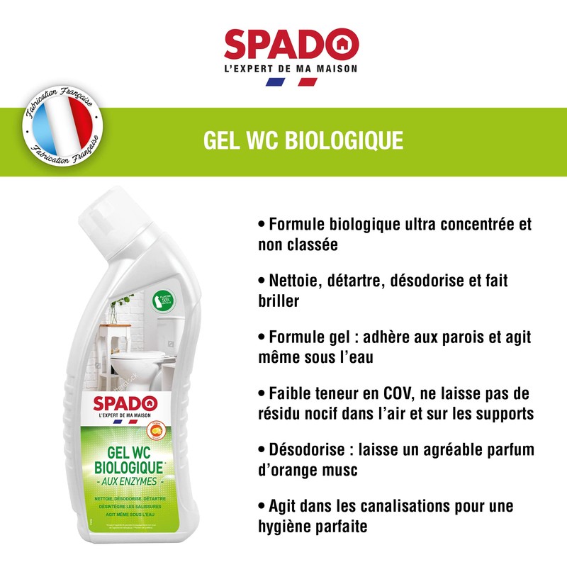 SPADO Bio Toilet Gel 750 ml