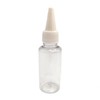 Pointed Cap Dispensing Bottle, Round, 30ml White 34ea
