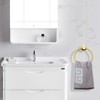 ieron Round Towel Hanger, Multifunctional Hook, Bath Ring Hand Towel